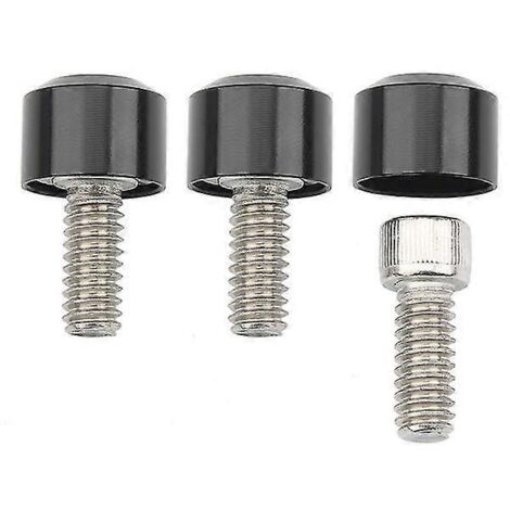 Lot de 3 cache-vis Torx en acier inoxydable pour pare-brise de moto Harley Touring Trike Glide 96-13--E