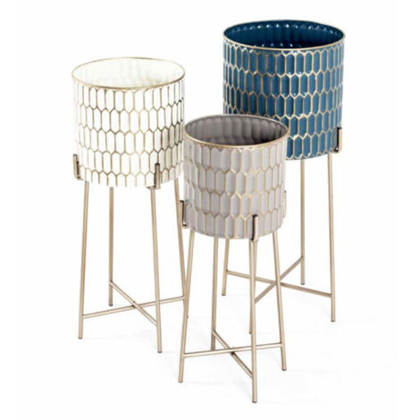 Lot de 3 Caches Pots Déco "Martira" 70cm Multicolore