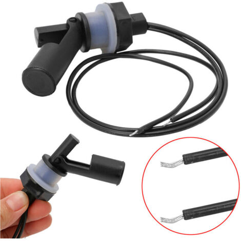 Lot de 3 Capteurs de Niveau deau, Interrupteur Flotteur Pour, Pompe Capteur Niveau eau Interrupteur De Niveau Automatique pour Aquarium de Piscine