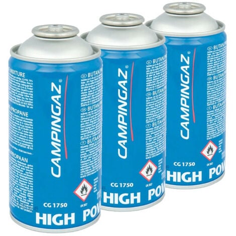 Lot de 3 cartouches de gaz à valve CAMPINGAZ - CG 1750