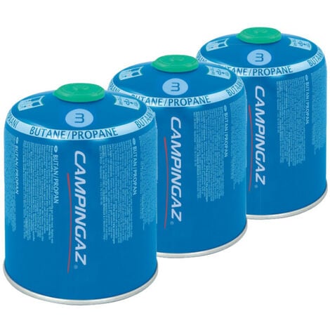 Lot de 3 cartouches de gaz à valve CAMPINGAZ - CV 470 Plus