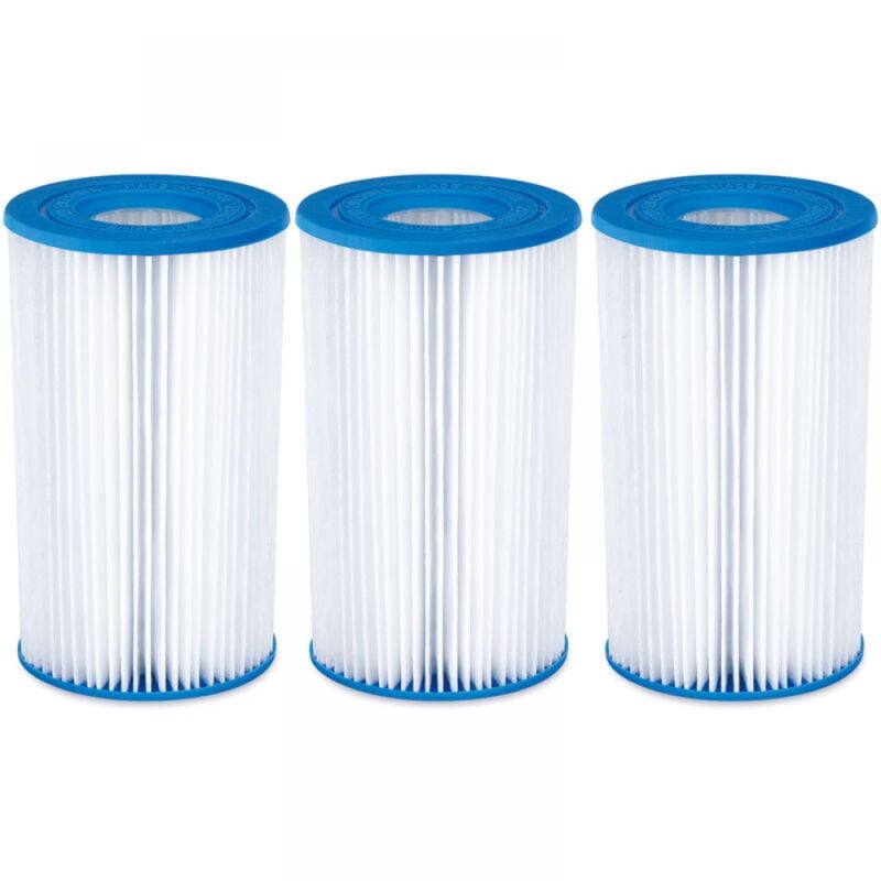 Lot de 3 cartouches filtrantes de climatisation de piscine, diverses séries d'accessoires de pompe à eau filtrante, cartouches filtrantes de