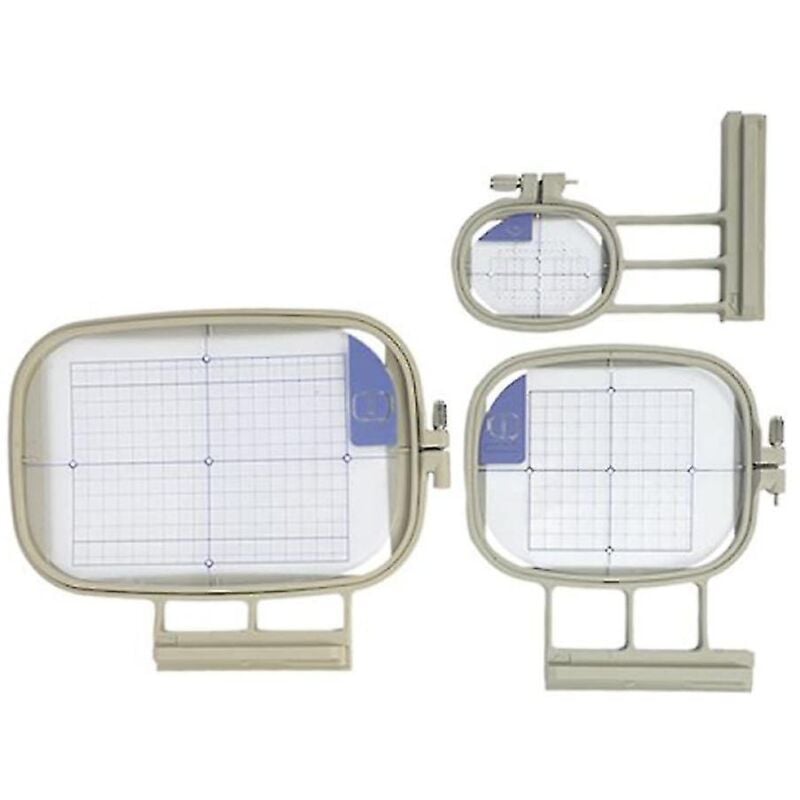 Lot de 3 cerceaux pour machine à broder Brother Duetta 4500d 4750d 6000d 6700d Innov-is 2500d 1500d 4000d