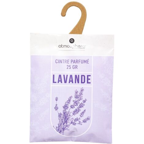 Lot de 3 cintres parfumés à la lavande