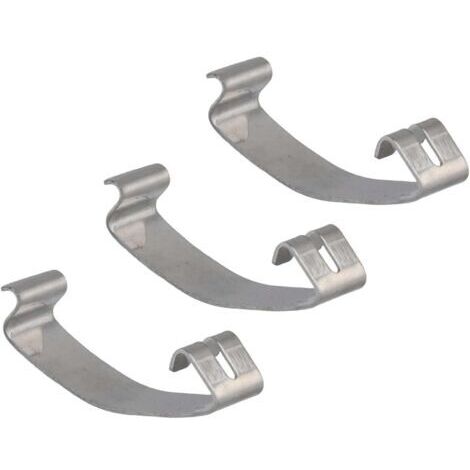 Lot de 3 clips de filtre à air pour BMW E32 E34 E38 E39 E46 Z4 modèles de boîte de filtre à air, boîtier de filtre en métal, clip à ressort, pièces de rechange automobiles 13711716113