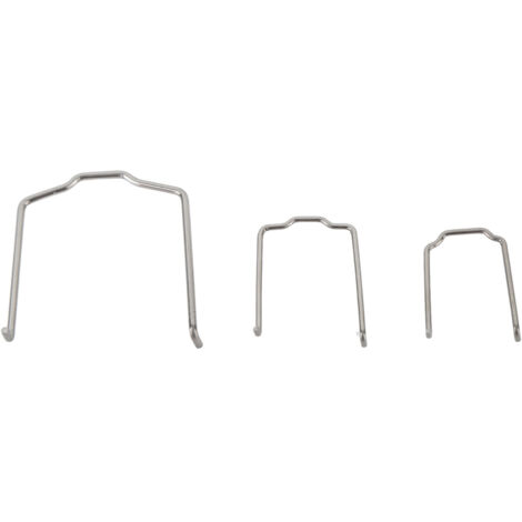 Lot de 3 clips de fixation pour durite de radiateur 154 23, robustes et fiables, pour durite d'intercooler BMW E39, E38, E60, E90, 745Li, X5, E46, 325i et 328i.