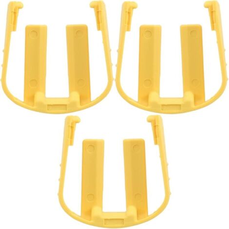 Lot de 3 connecteurs rapides pour lave-auto, clip à boucle jaune, adaptés aux modèles Karcher K2, K3, K7