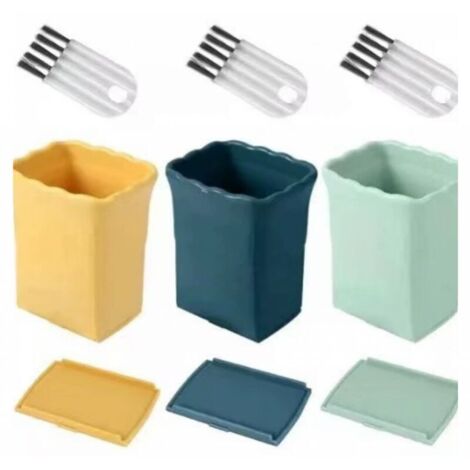 Lot de 3 coupe-tasses, coupe fruits – Coupe Slicer Handheld – Trancheuse à bananes Fruits Cutter multifonction pour bananes, fraises, œufs