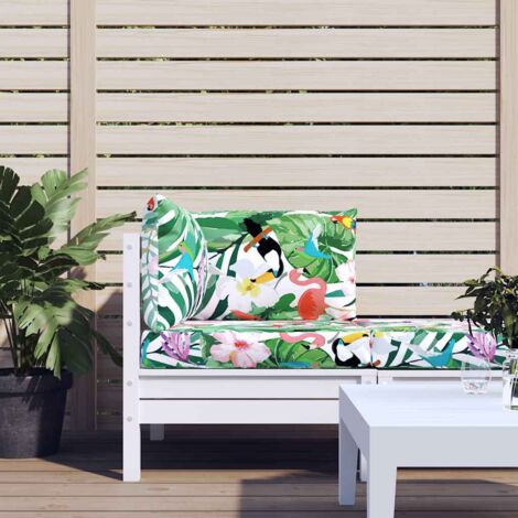 Lot de 3 Coussins de palette,Coussins Siège Dossier de Chaise multicolore tissu Oxford -AD51254
