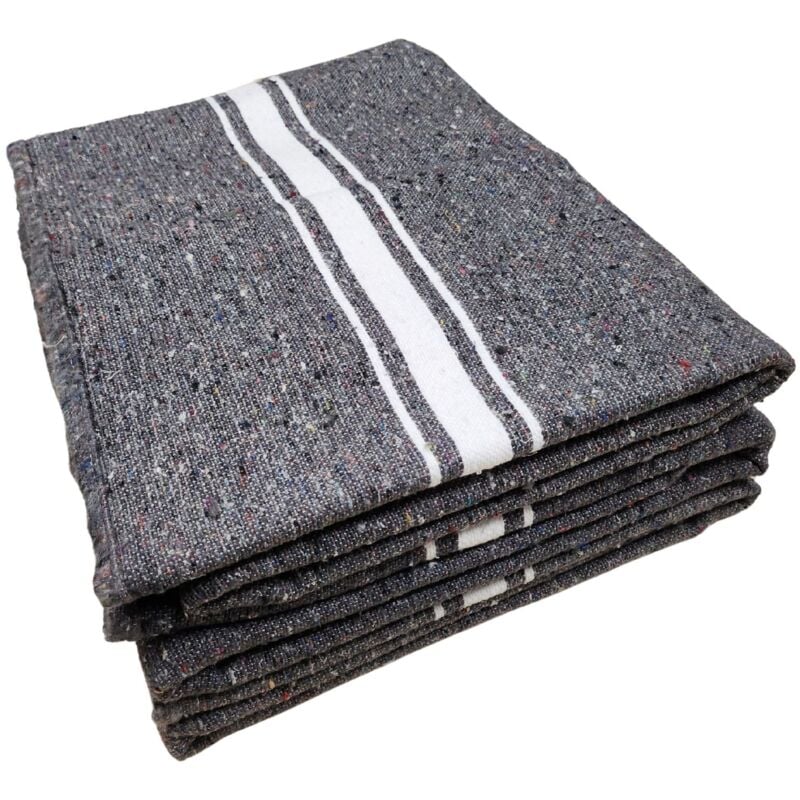 Lot de 3 Couvertures de Protections de Meubles pour Déménagement, Transport et Stockage - Voiture - Animaux - Yoga 120 x 220 cm - 500 g/m² Couverture