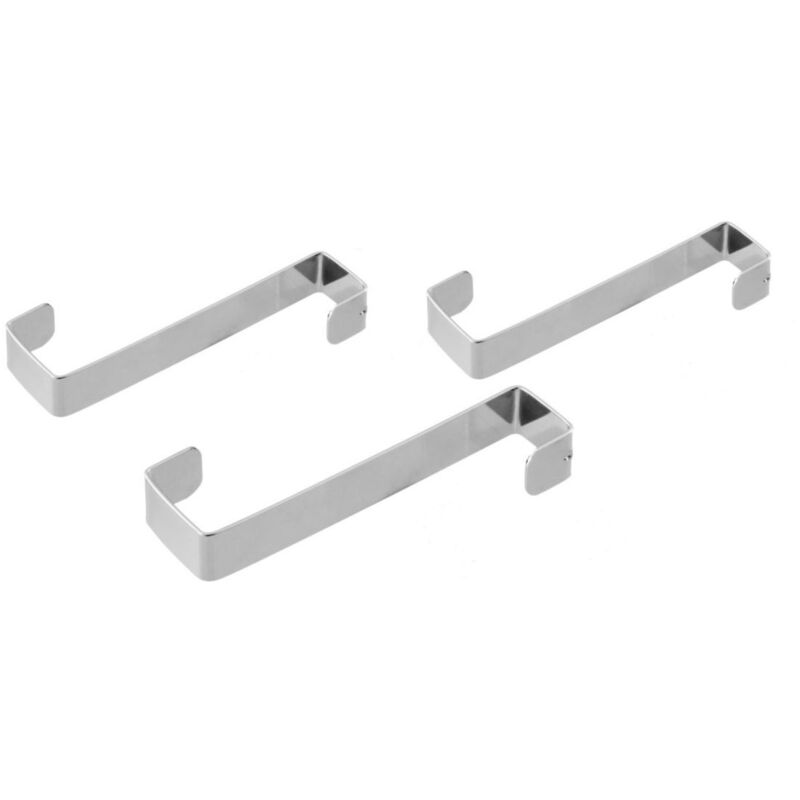 Lot de 3 crochets pour porte et placard Fackelmann Tecno