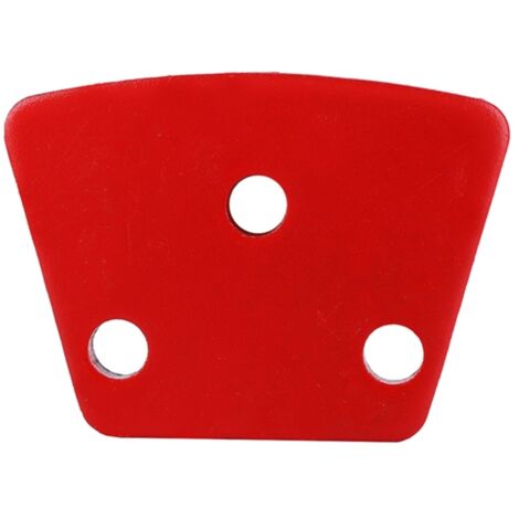 Lot de 3 disques ponçage diamantés trapézoïdaux, grain 30, liant métallique