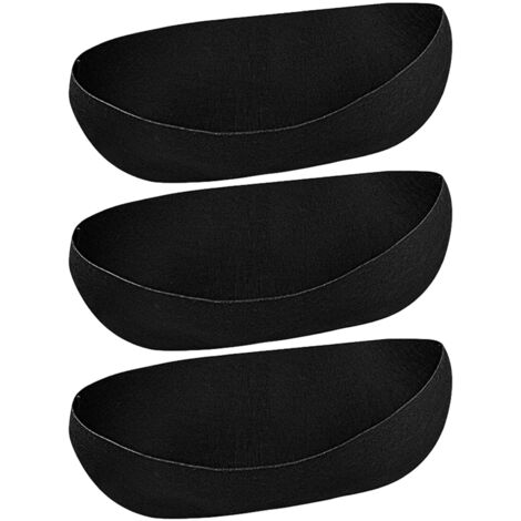 Lot de 3 Doublures en Feutre pour Jardinières - Feutre de Jardin Ajustable et Renouvelable pour Bacs Muraux, Paniers Suspendus et Pots - Accessoire de Plantation et d'Aménagement Jardin