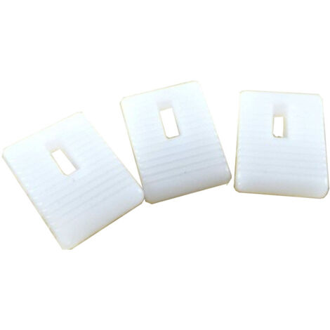 Lot de 3 éléments de fermeture en plastique
