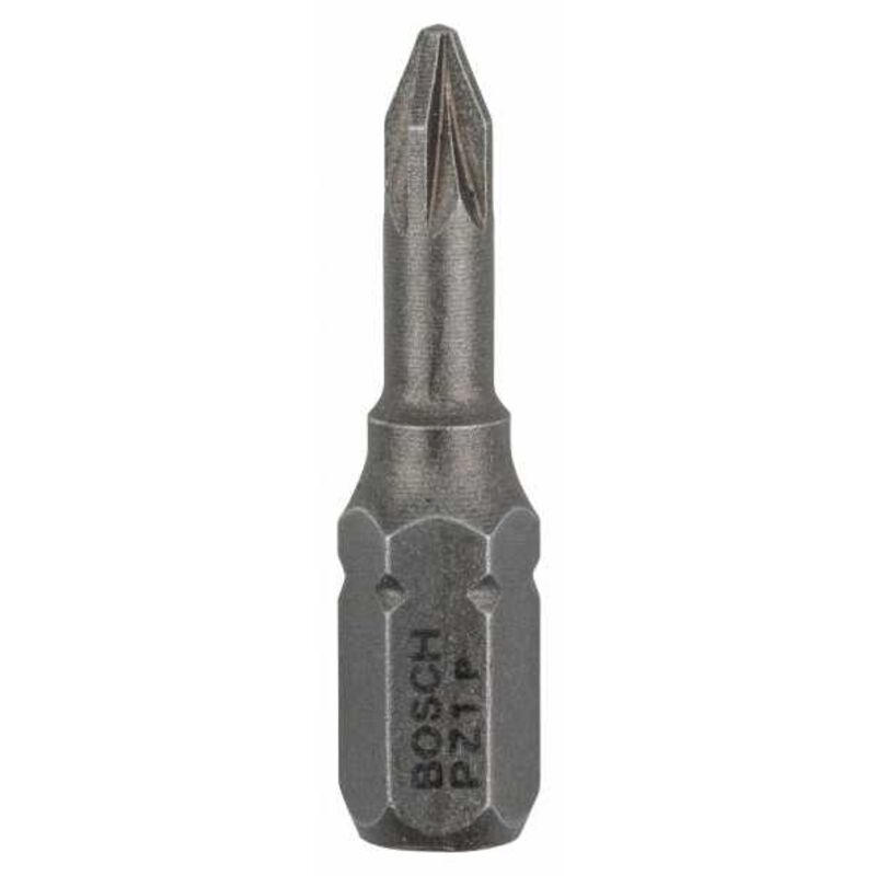 Bosch – Embouts de vissage PZ1 25mm pour vis Pozidriv – Acier modifié S2 – Lot de 3 – 2607001554