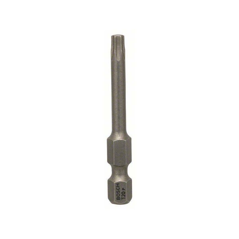 Lot de 1 embouts de vissage Extra dur Torx T20 à queue 6 pans mâle 14 Longueur 49mm BOSCH 2607001636 - vue 3