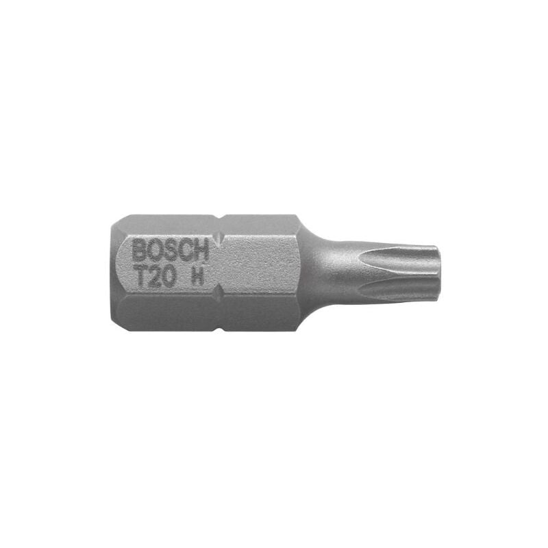 Bosch - 2607001604 embout de vissage T10 25 mm entraînement iso 1173 C6.3 queue six-pans mâle 1/4 3 pièces