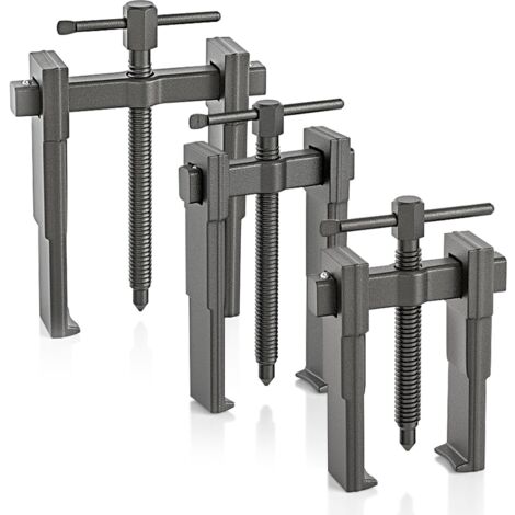 Lot de 3 Extracteur de Roulement à Deux Mâchoires 20-85mm, Extracteur Roulement en Acier, Mécanique à Deux Mâchoires Extracteur De Roulements, Outil D'extraction De Roulements à 2 Mâchoires 3" 4" 6"