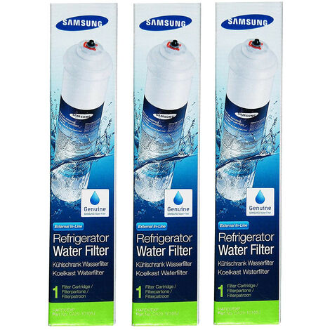 Lot de 3 Filtre à eau pour frigo americain - DA29-10105J - WSF100 - Samsung