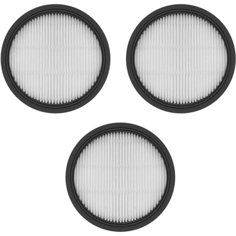 Lot de 3 - Filtre HEPA - Accessoire aspirateur - Pour P11 Ultra - Filtration fine - Entretien ménager - Blanc - Dimensions standard