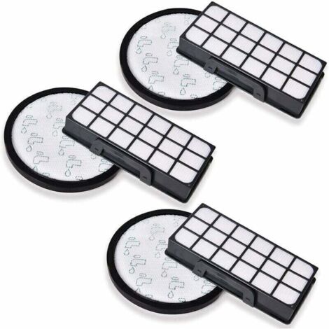 Lot de 3 Filtre pour Aspirateur Rowenta XTrem Power Cyclonic RO6921EA RO6941EA RO6951EARO6954EA RO6962EARO6963EARO6971EA RO6984EA RO6993EA Accessoires Filtres de remplacement