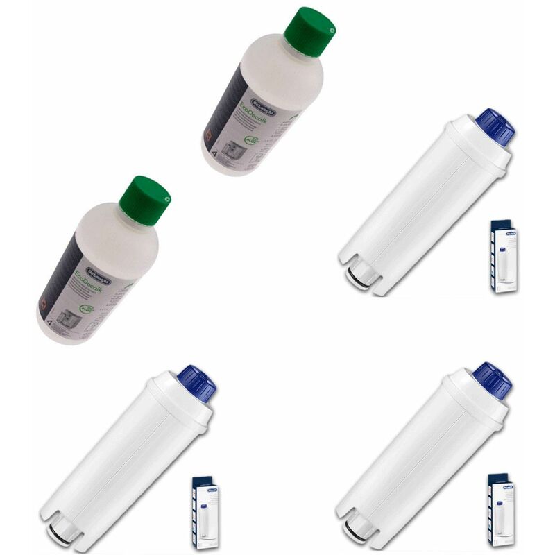 Lot de 3 filtres + 2 détartrants