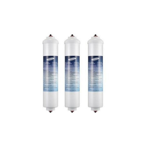 Lot de 3 filtres à eau originaux pour réfrigérateur américain Samsung