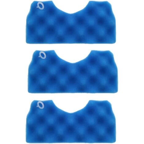 Lot de 3 filtres à poussière pour aspirateur Samsung Cup DJ97-01040C SC43 SC44 SC45series
