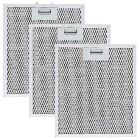Lot de 3 filtres de hotte W10169961A pour 12 x 10,5 pouces
