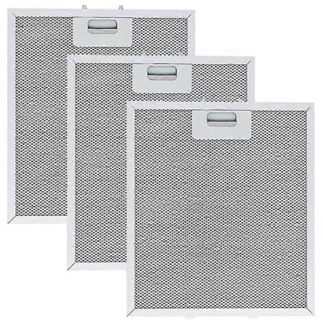Lot de 3 filtres de hotte W10169961A pour hotte Jenn Air, remplace le filtre d'aération en aluminium 12 x 10,5 pouces