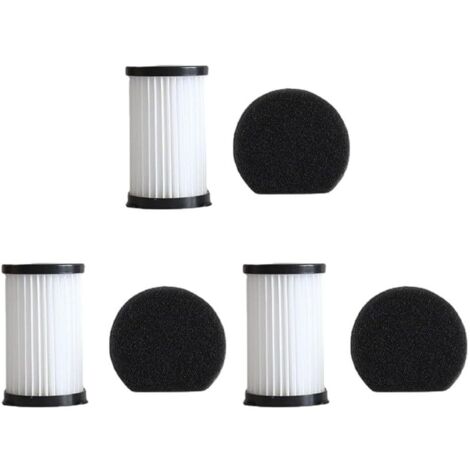 Lot de 3 filtres de rechange pour aspirateur Akitas AK585K V8, pour accessoires d'aspirateur Akitas 585K, lavables et réutilisables