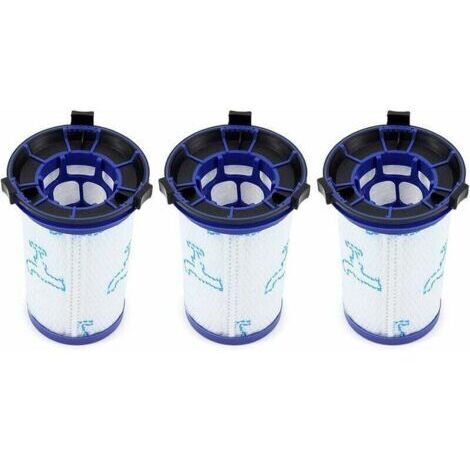 Lot de 3 filtres de rechange pour aspirateurs sans fil Rowenta Air Force 360 / X-Pert Essential 260 RH9037 RH9038 RH9039 RH9051 RH9057 RH9079 RH9081 RH9086 (alternative à ZR009001)