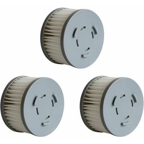 VUSZR Lot de 3 filtres HEPA pour aspirateur sans fil Xiaomi Jimmy JV85/JV85 Pro/H9 Pro