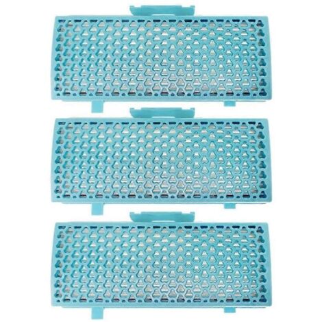 Lot de 3 filtres HEPA pour aspirateurs LG XR-404, ADQ68101902, compatibles avec plusieurs modèles.