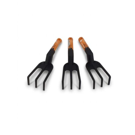[Lot de 3] - FISKARS - Cultivateur Solid - FiberComp ultra résistant 35kg - Ergonomique et léger - Voir photos