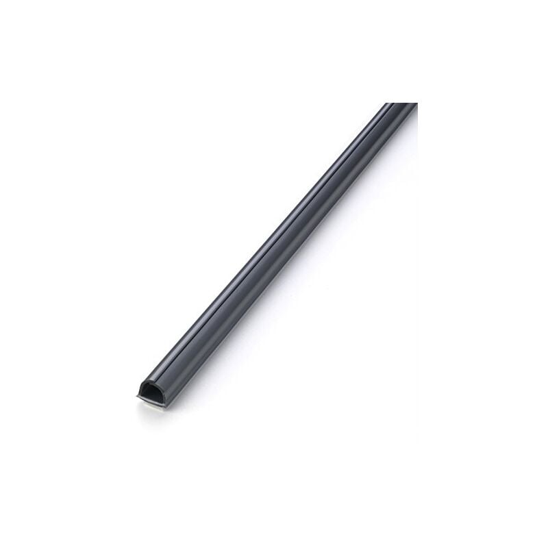 Cablefix - lot de 3 gaines adhésives cablefix 10,5 x 10 mm gris metallisé Inofix 2202-70