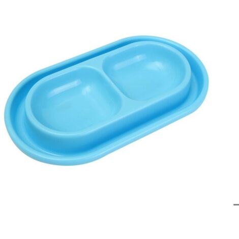 Lot de 3 gamelles anti-fourmis pour animaux de compagnie, chiots, chiens, chats, chiens, double bol, eau, nourriture, outil d'al