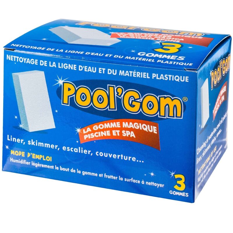 Gomme magique ligne d'eau piscine spa Pool'Gom Toucan