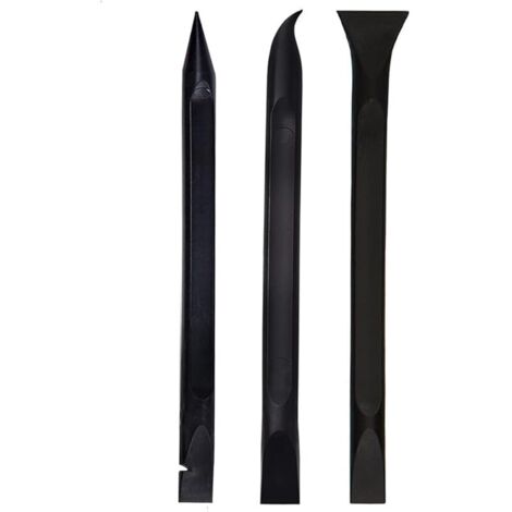 Lot de 3 grattoirs en plastique et fibre de carbone pour ordinateur portable, téléphone portable, tablette, smartphone