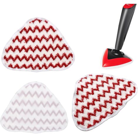 Lot de 3 housses de rechange pour balai vapeur Vileda V