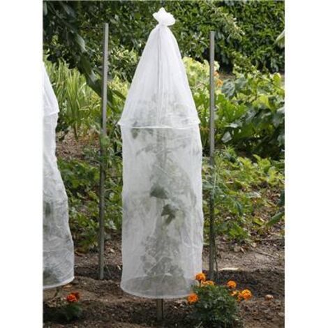 Lot de 3 housses en voile polypropylène 40 cm – Protection contre le froid et ravageurs – Favorise croissance des tomates et aubergines – Fabre Graines
