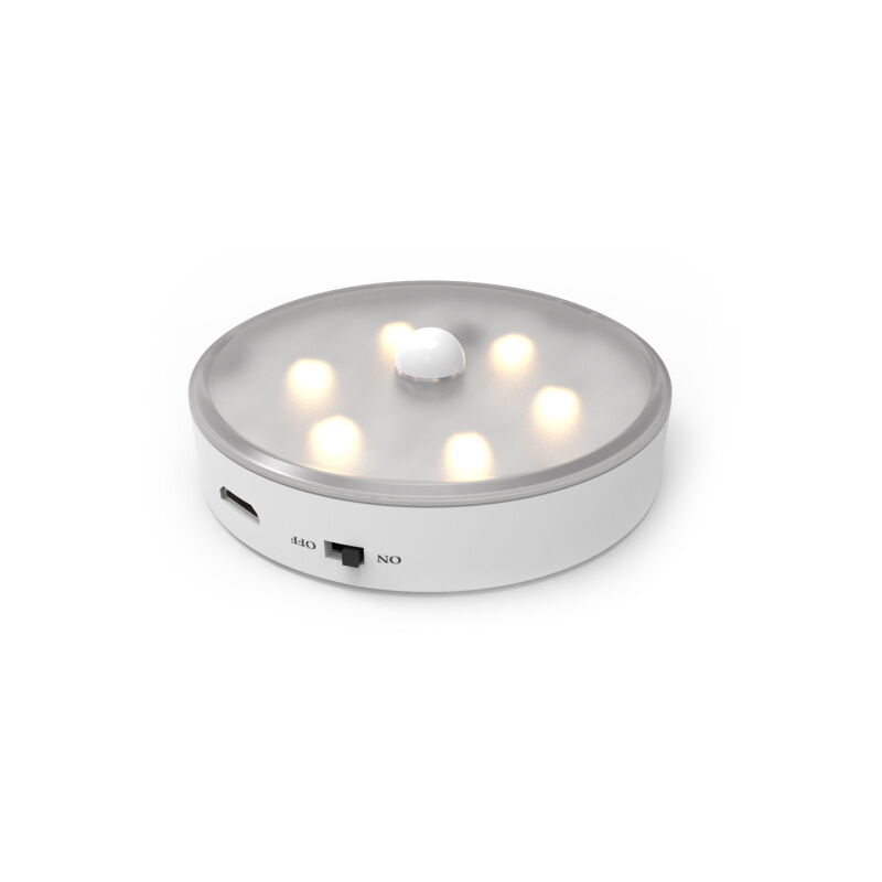 Shmshng - Lot de 3 lampes led à capteur avec télécommande, adaptées pour escalier, chambre, couloir, placard, éclairage de cuisine (lumière chaude).