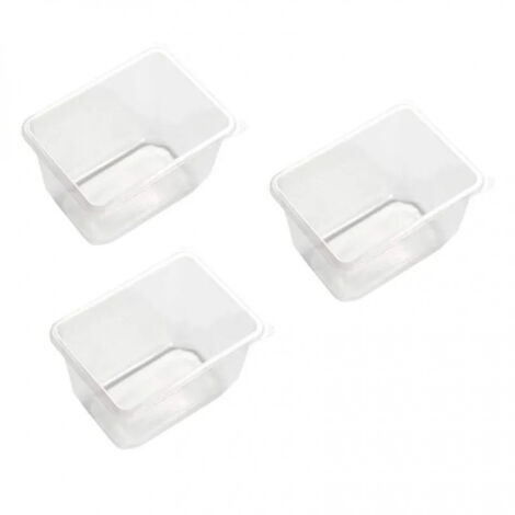 Lot de 3 liners translucides pour seau à peinture 7L – Protection jetable pour changements de couleur – Compatible avec modèles SAVY