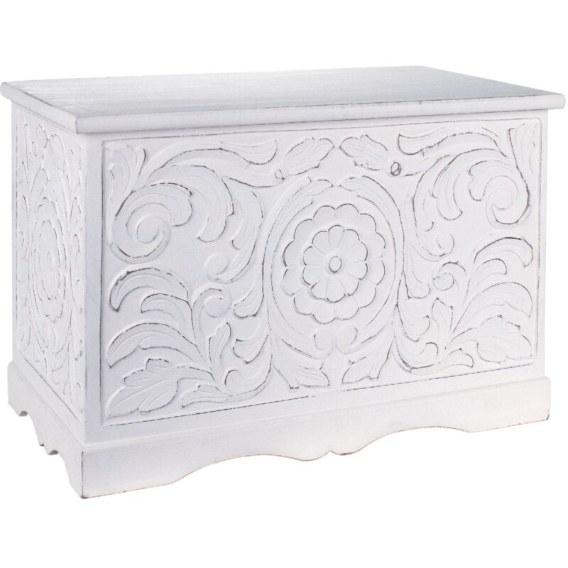 Signes Grimalt - Baúl Furniture Stockage des plomb auxiliaire blanc 40x75x48cm 24058