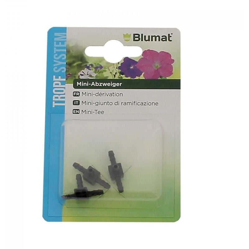 Lot de 3 mini-dérivations en T - BLUMAT Lot de 5