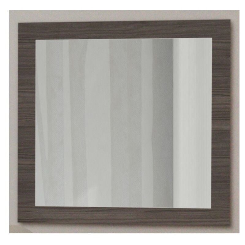 Lot de 3 miroirs 60x60x2 cm - Collection augusta - Coloris gris Bodega