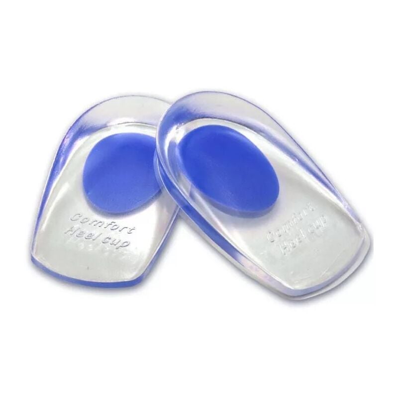 Lot de 3 paires de coussinets en gel pour talonnettes de fasciite plantaire - Coussinets en silicone pour talonnettes pour douleurs au talon, éperons