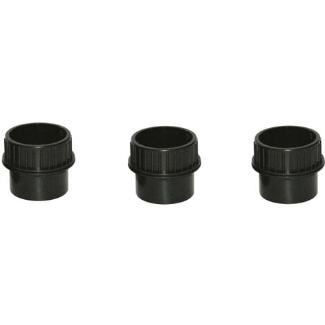 Lot de 3 passe parois à VISSER PVC 110mm pour bassin et étang