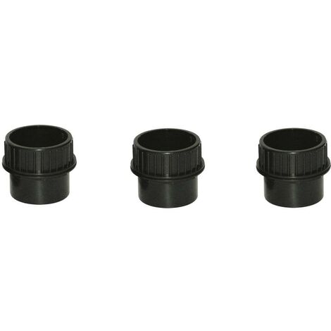 Lot De 3 Passe Parois à Visser PVC 40 mm Pour Bassin De Jardin Et Étang