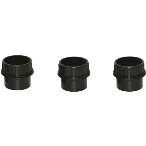 Lot de 3 passe parois à VISSER PVC 90 mm pour bassin et étang